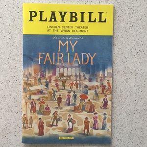 Playbill My Fair Lady Lauren Ambrose  Harry Hadden-Paton  Norbert Leo Butz 2018